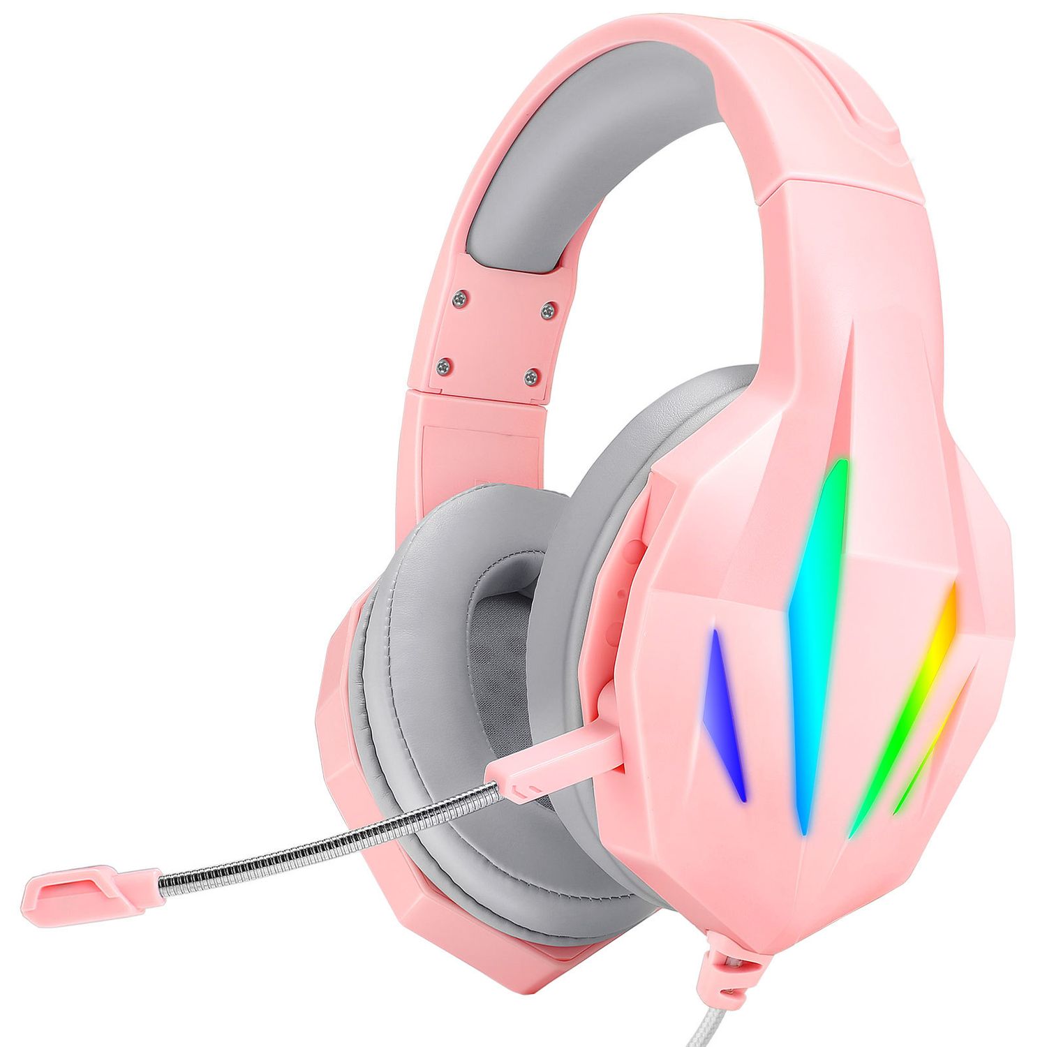 7.1 Surround Gamer Headphones Led Light Breathing Headset