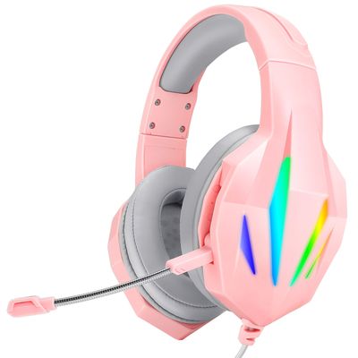 7.1 Surround Gamer Headphones Led Light Breathing Headset