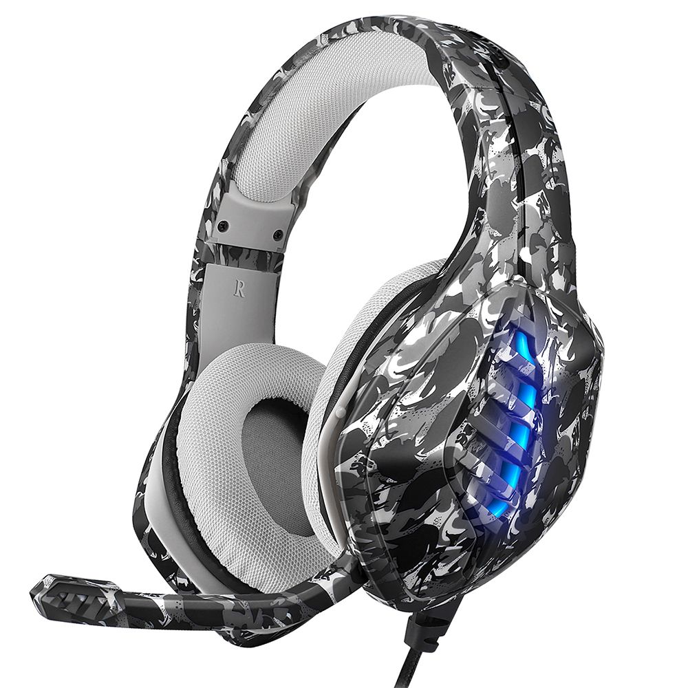 Noise Canceling Mic Mute Control RGB LED 7.1 Surround Sound Gamer Headphone