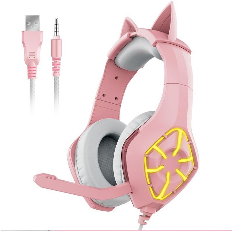 Wired Stereo Pc Gaming Headphones Noise Cancelling Earbuds