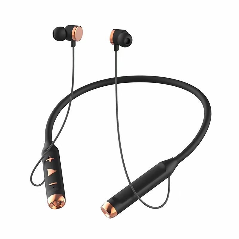 Super Bass TF Card MP3 Player Earphones Neckband Portable Fashionable BT Earphones