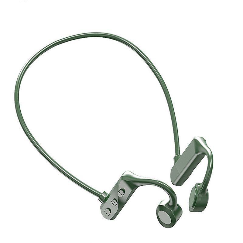 Bone Conduction Wireless Bluetooth Earphone Neck Hanging Type Headset