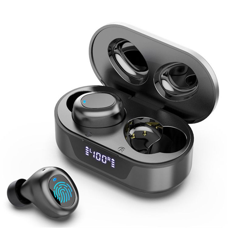 Wireless Earbud Headphones in Ear Built in Mic for Home Office