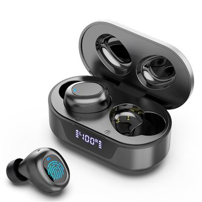 Wireless Earbud Headphones in Ear Built in Mic for Home Office