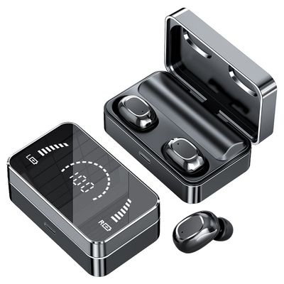 Touch Control Sports Earbuds Binaural Separation Design T5 Wireless Headphones