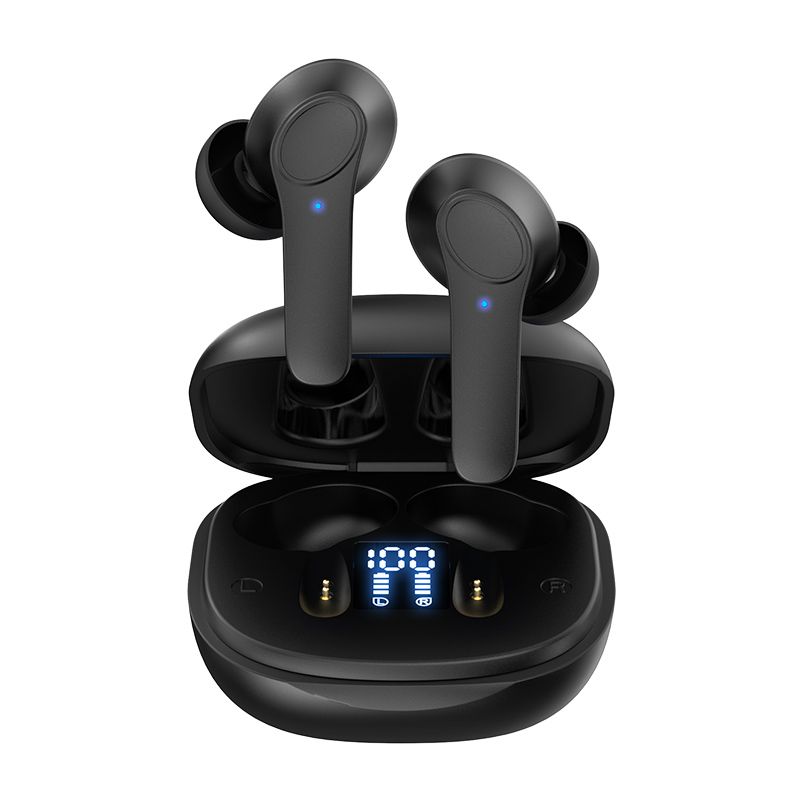 Wireless Earphones HD Call HIFI Sound Bass Auto Matching Mini Earbuds