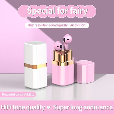 Lipstick Earphone Bluetooth 5.0 Wireless Headphones