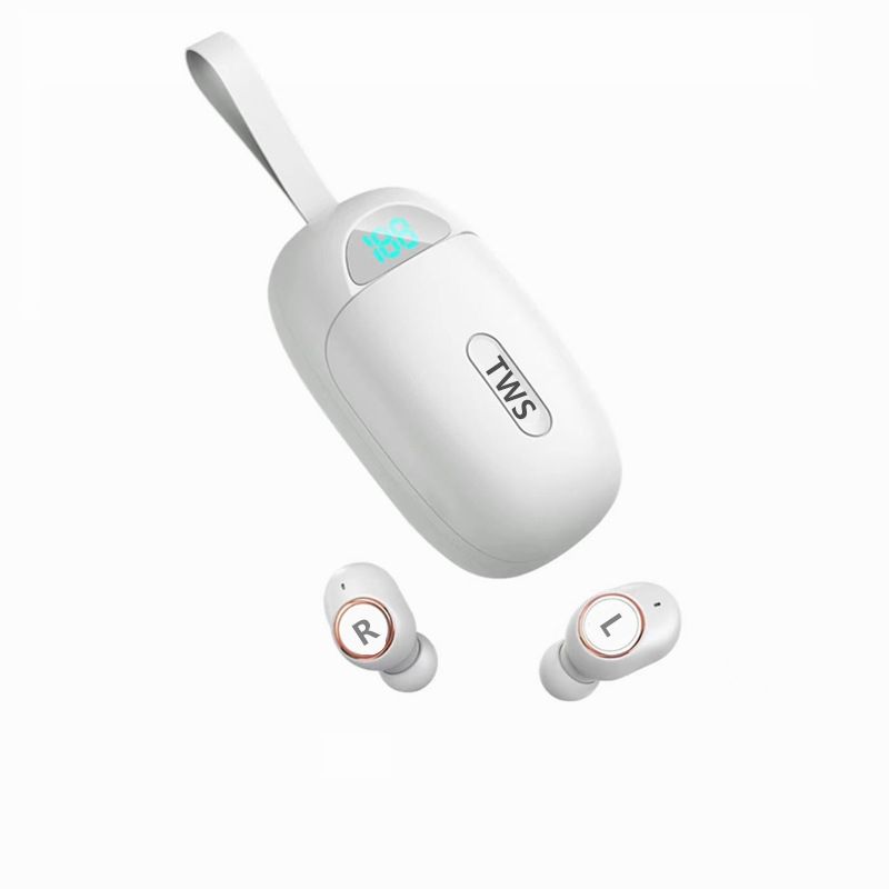 Wireless Earphone Display Sports Headphone Stylish Earbuds For iPhone and Android