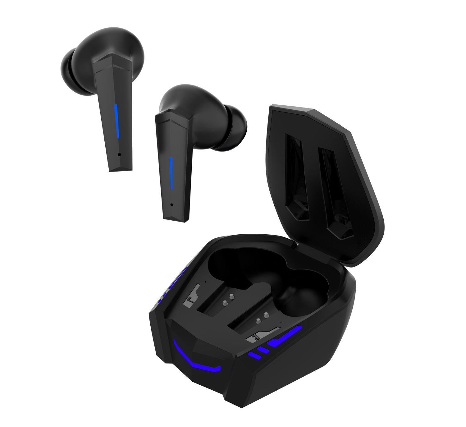 Gaming Wireless Headset Cool Lighting BT 5.0 Earbuds Long battery Earphones