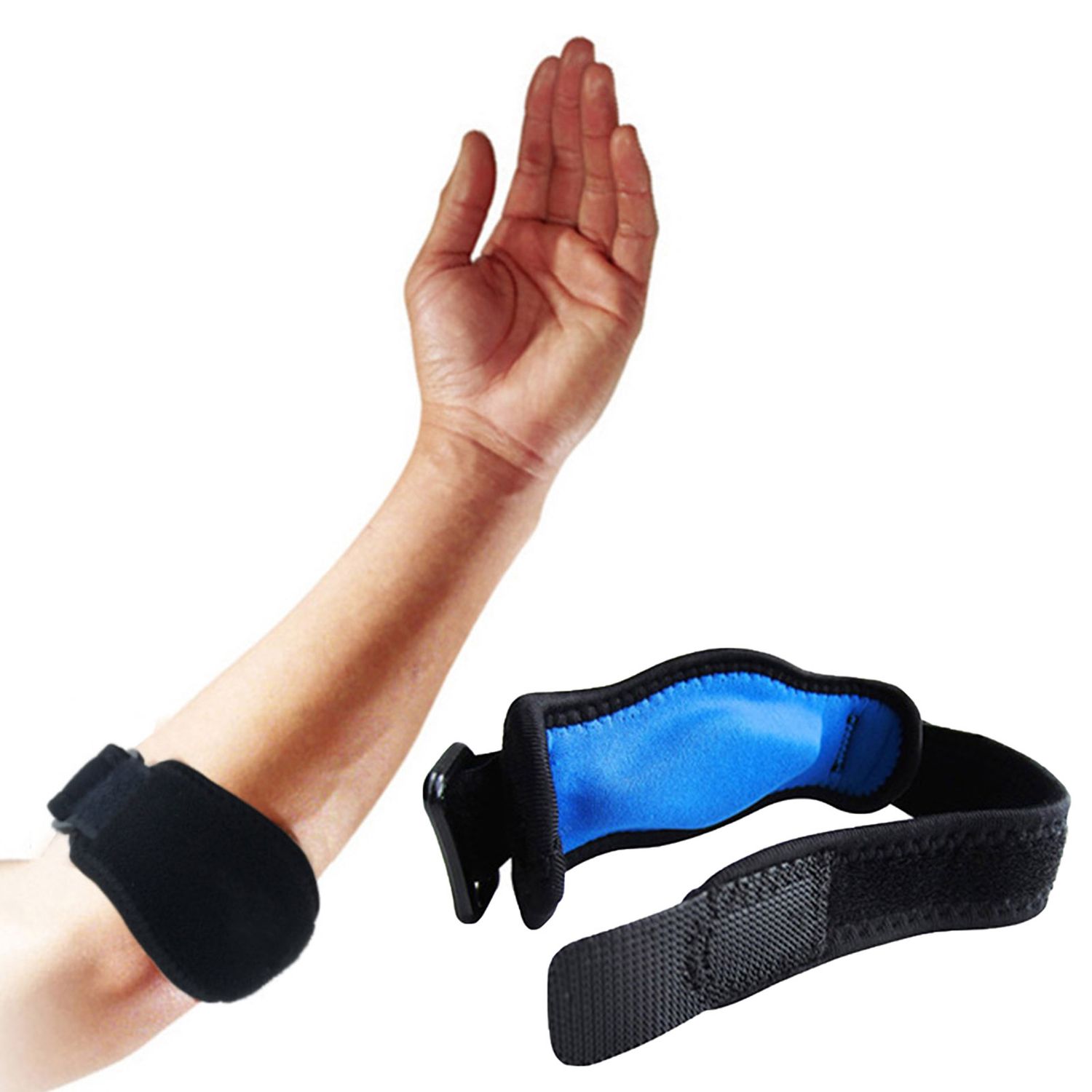Elbow Pads With Dampening Gasket Adjustable Elbow Support Braces