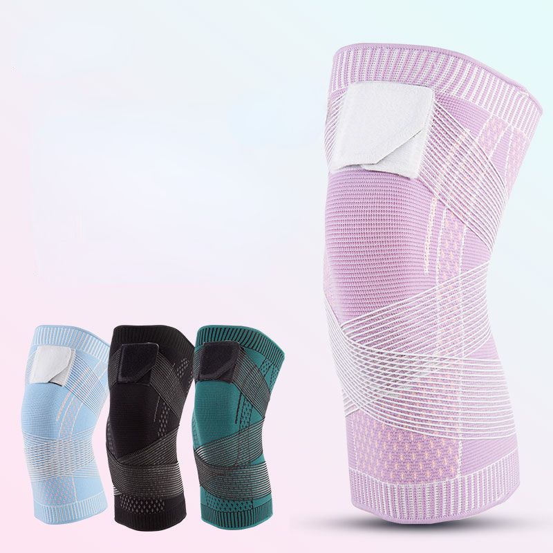 Sports Kneepad Men Women Pressure Elastic Knee Pads Protector Bandage
