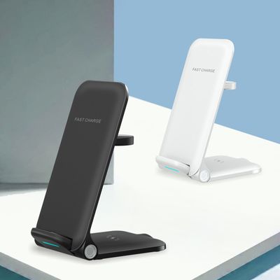 15W 3 in 1 Wireless Charger Foldable iWatch Charging Dock Holder