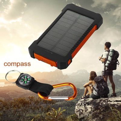 Outdoor Solar Power Bank Polymer Camping Mobile Phone Universal Mobile Power Bank