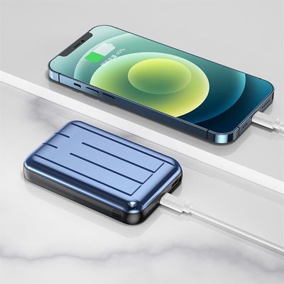 10000mAh Magnetic Power Case Iphone Wireless Charging Charger Battery Case