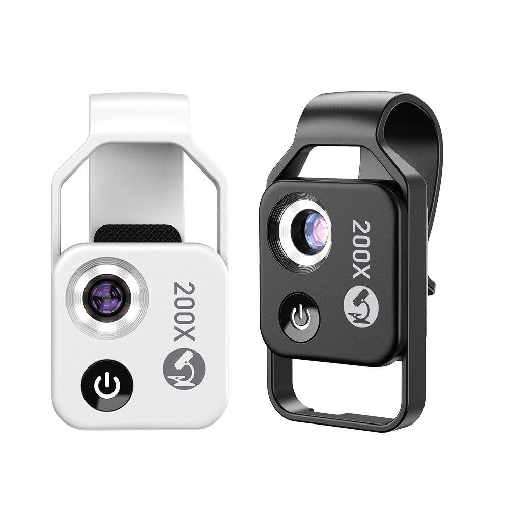200x High-definition Magnifying Glass Biology Led Outdoor Microscope
