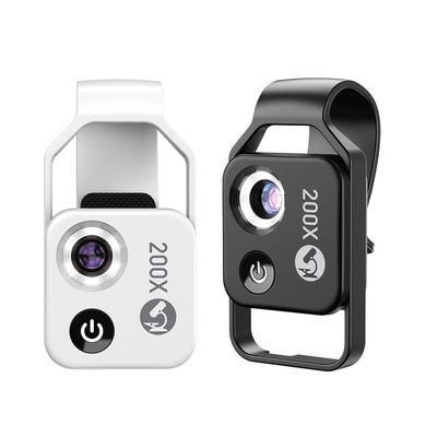 200x High-definition Magnifying Glass Biology Led Outdoor Microscope