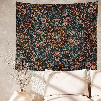 Small Fresh Plant Flower Print Tapestry Decoration Background Cloth