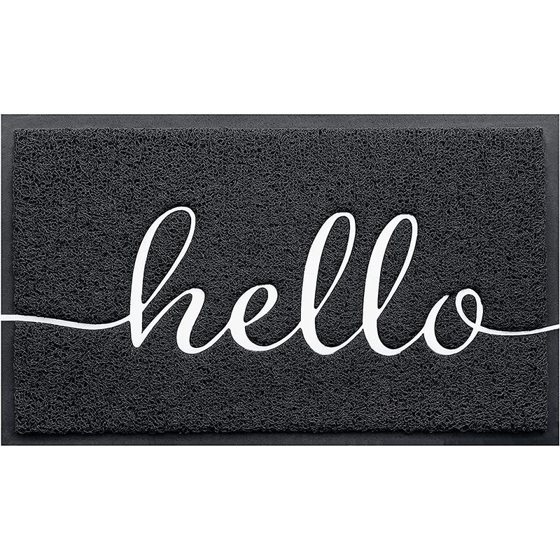 Door Mat Durable Welcome Low Profile Floor Mat