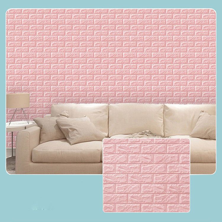 10Pcs Wallpaper Adhesive Anti-collision Wall Stick Foam Stickers 70*77cm