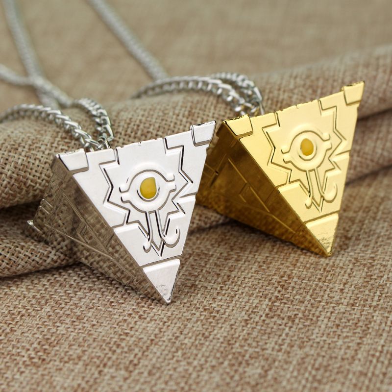 Jeu Yu-Gi-Oh! Colliers Yugioh 3D millénaire Puzzle oeil pendentif oeil d&#39;horus Kolye Collares hommes femmes Cosplay bijoux cadeau