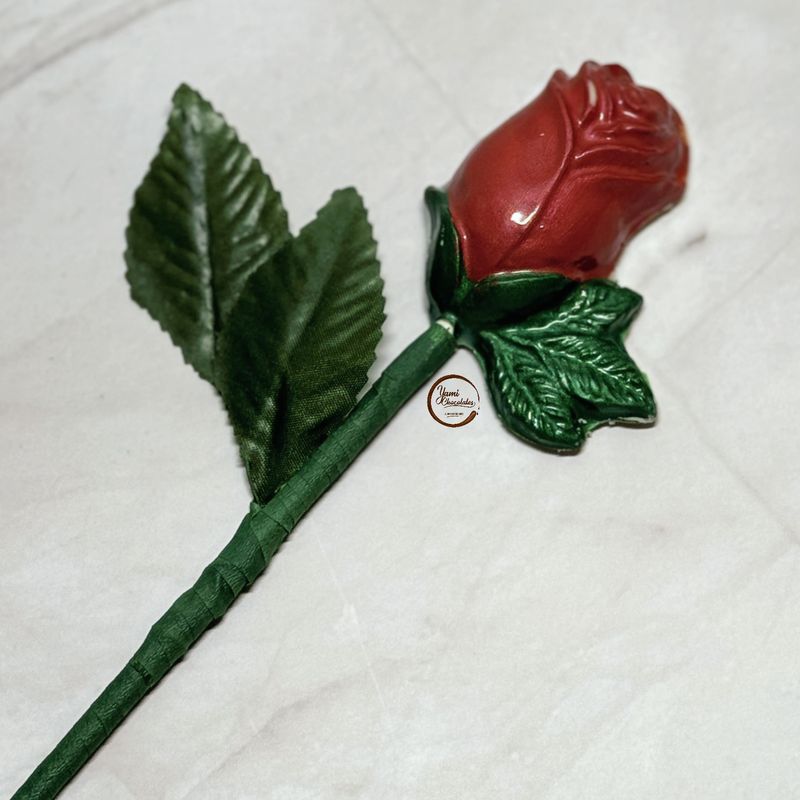 Rose Chocolate Lollipops