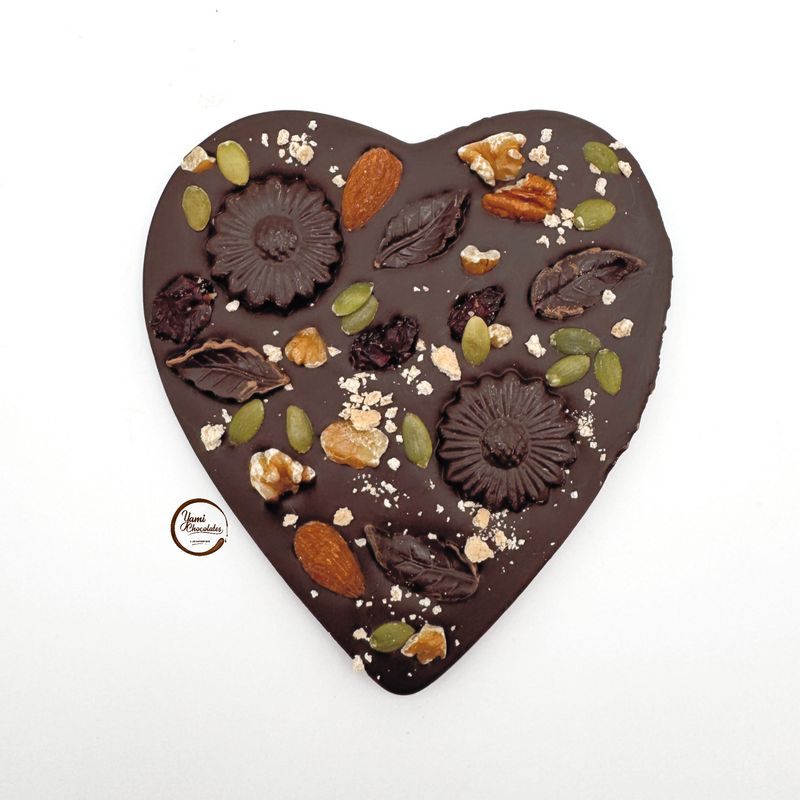 Heart Chocolate Bar