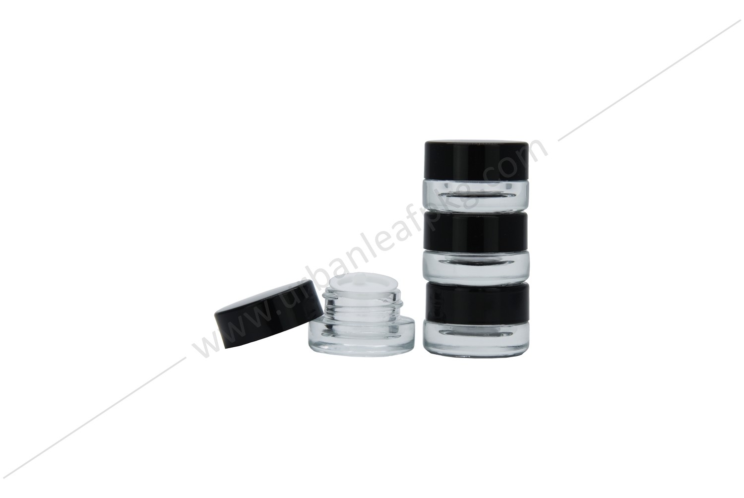 3ml Twist Lid Glass Jar for Concentrates