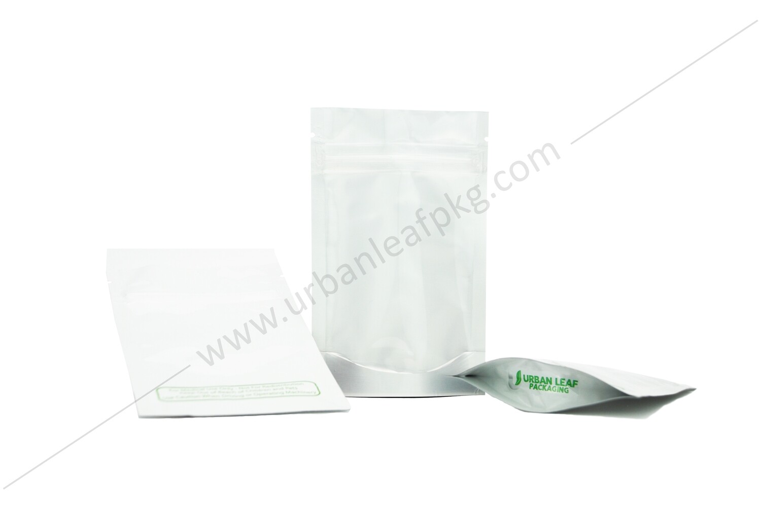 1/8 oz Clear &amp; Foil Ziplock Bag