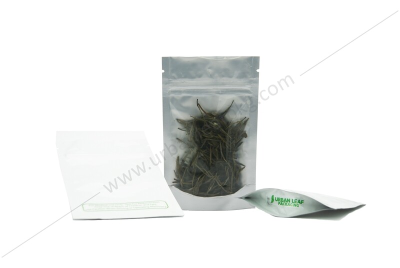 1/8 oz Clear &amp; Foil Ziplock Bag