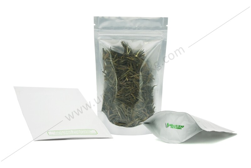 1/4 oz Clear &amp; Foil Ziplock Bag