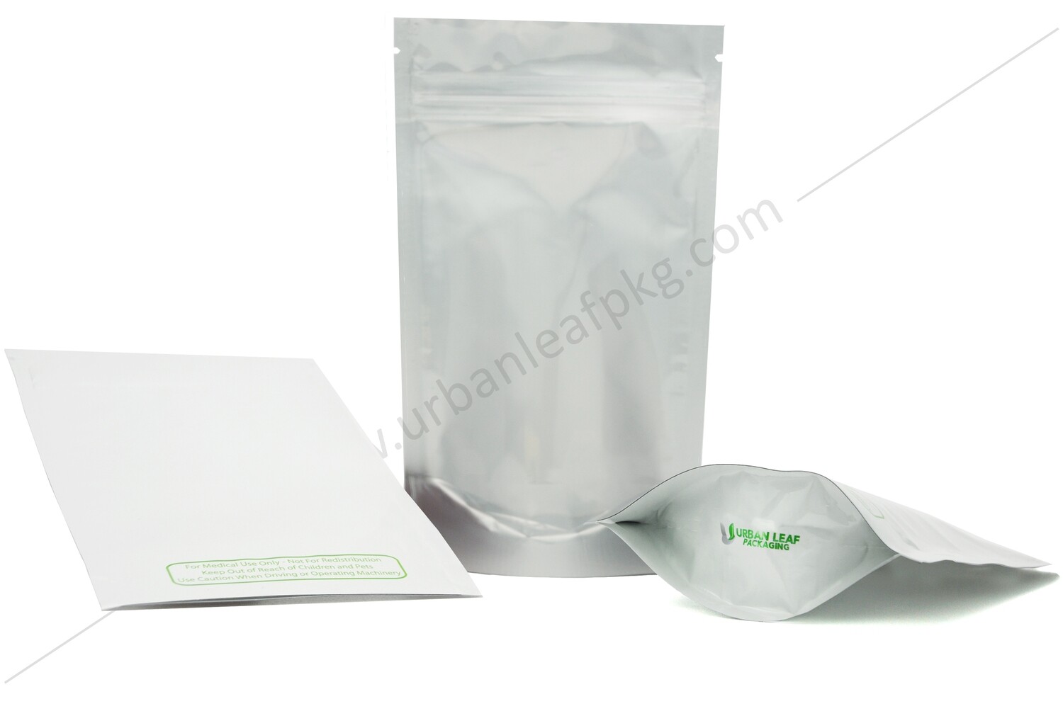 1/2 oz Clear &amp; Foil Ziplock Bag