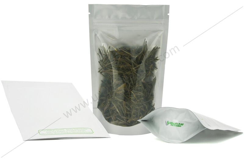 1/2 oz Clear &amp; Foil Ziplock Bag