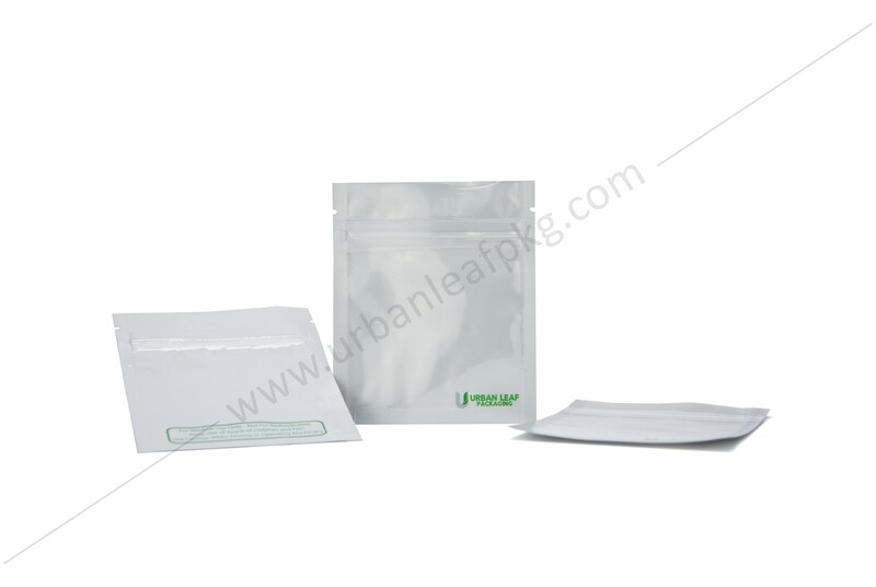 1 Gram Clear &amp; Foil Ziplock Bag
