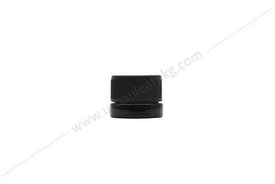 Small Child Resistant Twist Lid Black Glass Jar for Concentrates