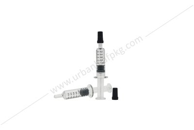 1ml Glass Slip Cap Distillate Syringe (100/pack)