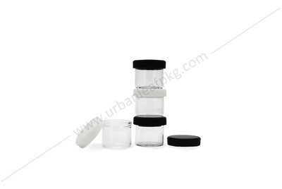 5ml Silicone Lid Glass Jars for Concentrates