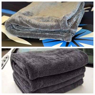 The KRAKEN Twisted Loop Large Drying Towel 1400 GSM 32x20” OR The MINI Kraken Twisted Loop Drying 1400 GSM Towel 15x15”