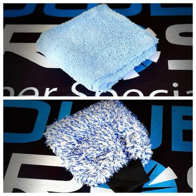 Plush Towel 500 GSM 16x16” OR High Quality Plush Wash Mitt 105 G