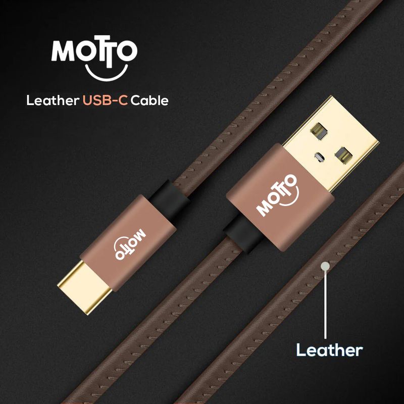 Motto leather Wrapped Type C