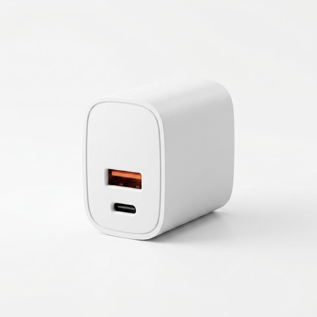 Motto 20W PD Wall Charger (USB-C + USB-A Dual Port Fast Charging)