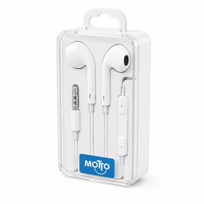 Motto Premium 3.5mm AUX Wired Earphones