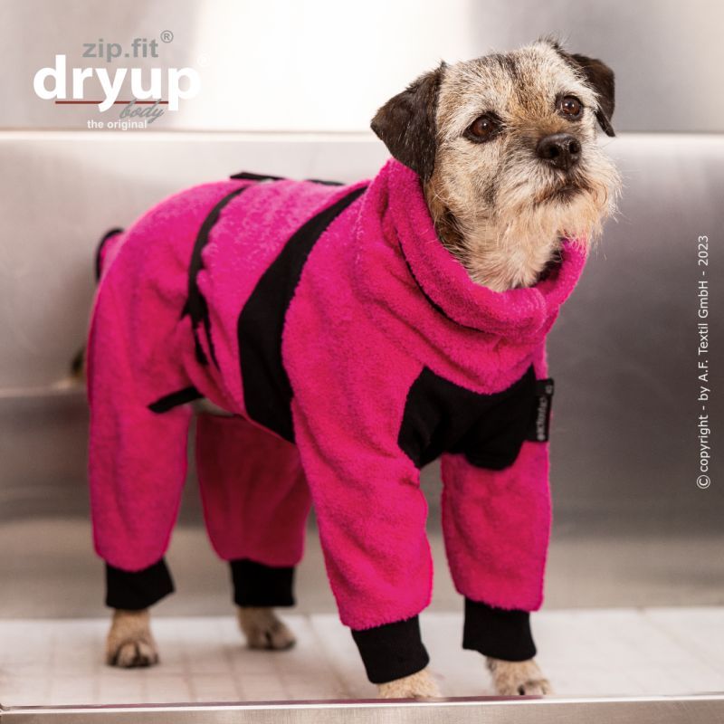Actionfactory badjas met poten - Fuchsia