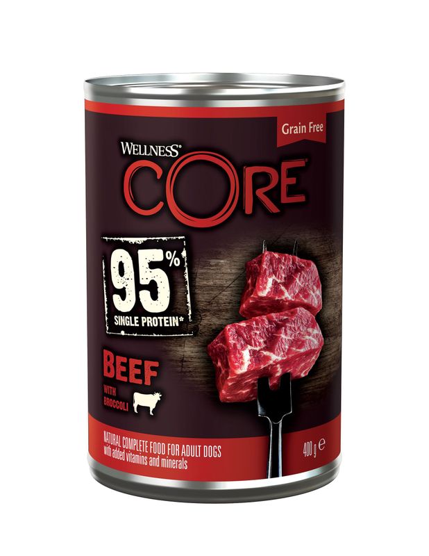 Wellness Core meat - rund - blik 400 gr