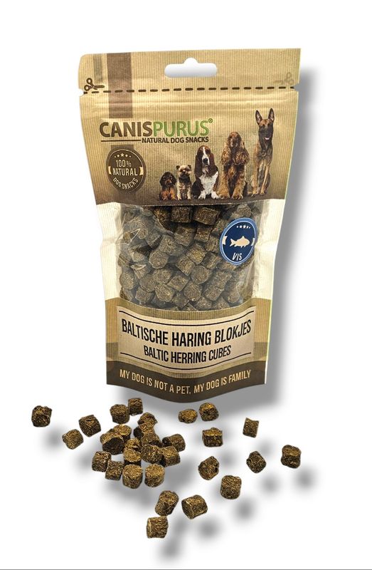 Canis Purus Baltische haring blokjes - 150 gr