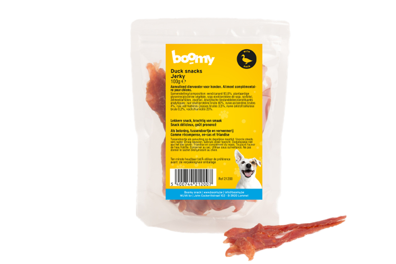 Boomy Duck Snacks Jerky - 100 gr