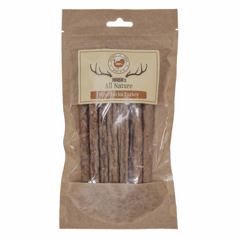 HABA’s all nature Meat Sticks kalkoen - 85 gr