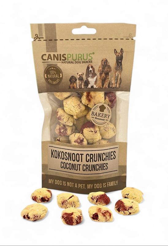 Canis Purus Kokosnoot Crunchies - 100 gr