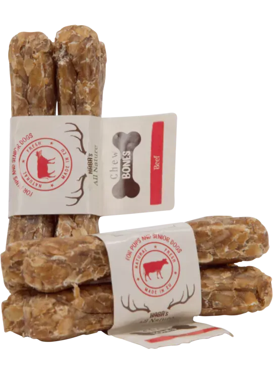 HABA kauwbot senior / puppy met rund 2x 55 gr / 12 cm