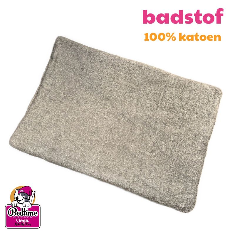 Badstof hondenkussen - Grijs
