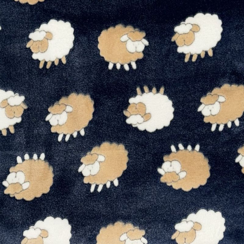 hondendeken - Schaapjes blauw